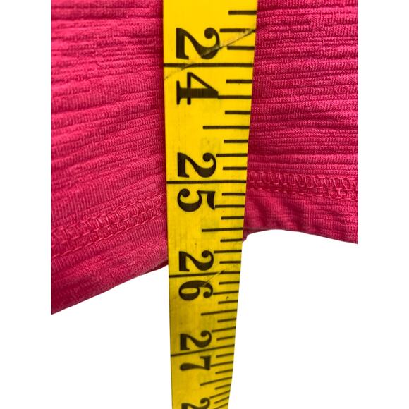 T by Talbots Womens Full Zip Roundneck Bubble Gum Pink Sweatshirt Size S - Picture 6 of 6